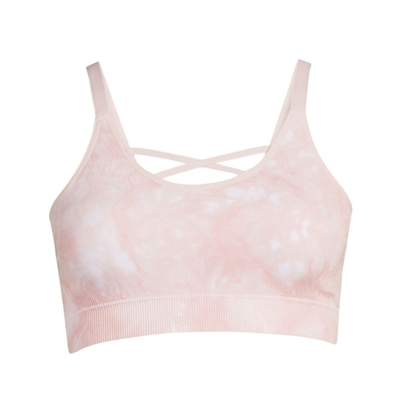 NWT CHLOE TING WOMEN'S PRINTED SEAMLESS CAMI BRA - Picture 3 of 7